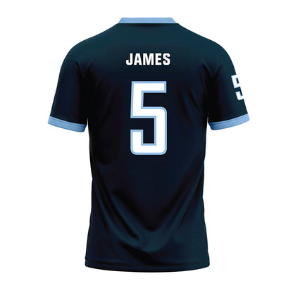 Old Dominion - NCAA Football : Maurki James - Navy Premium Football Jersey-1