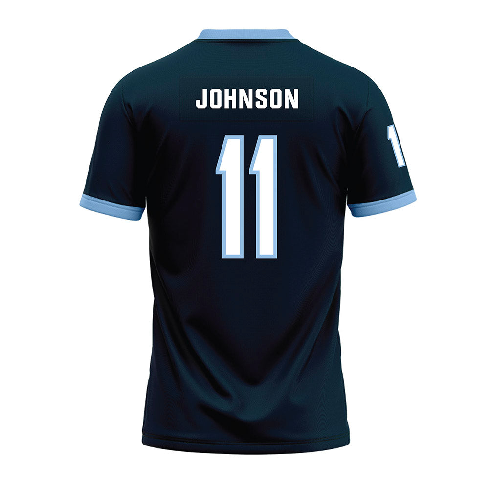 Old Dominion - NCAA Football : TJ Johnson - Navy Premium Football Jersey-1