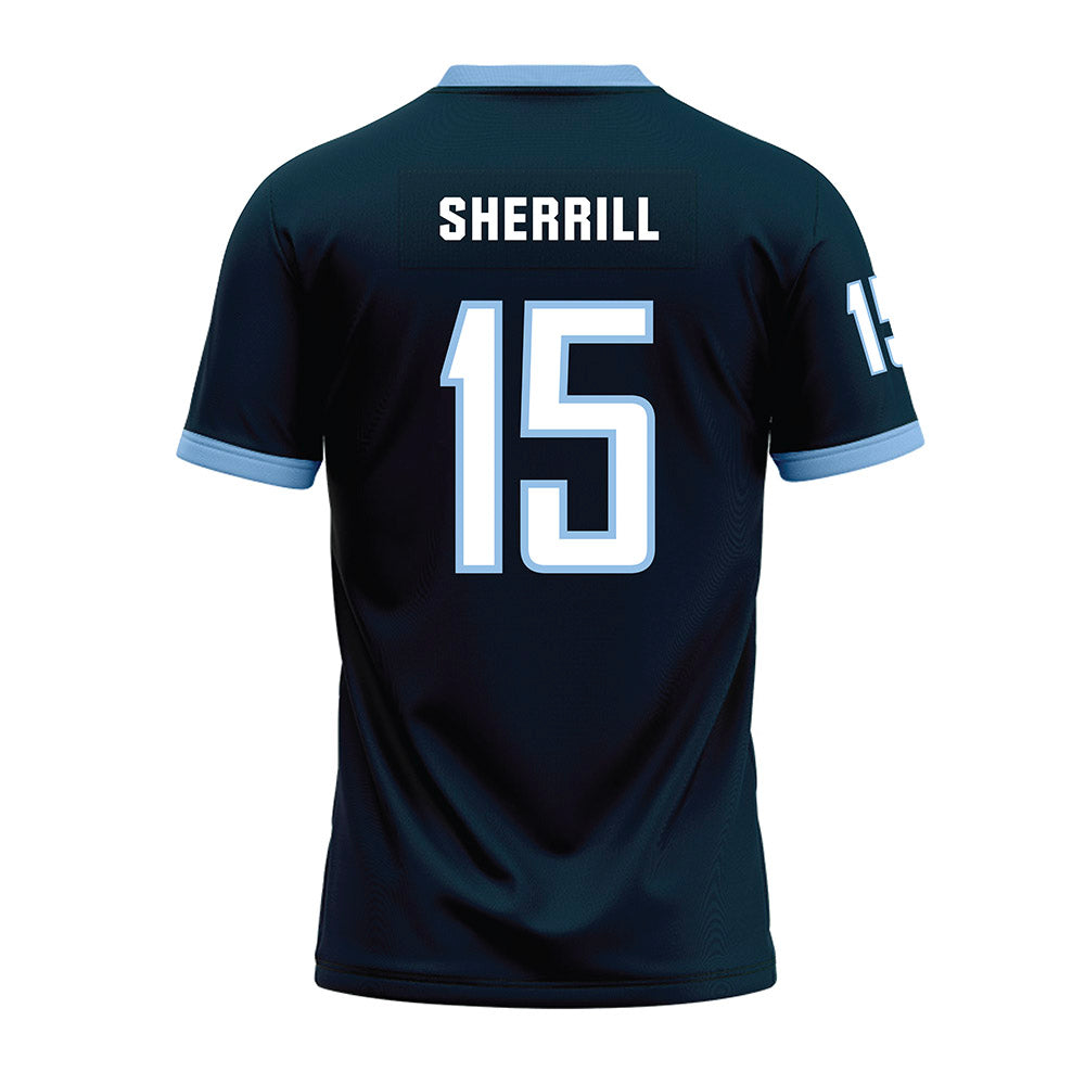 Old Dominion - NCAA Football : Je'Hahj Sherrill - Navy Premium Football Jersey-1