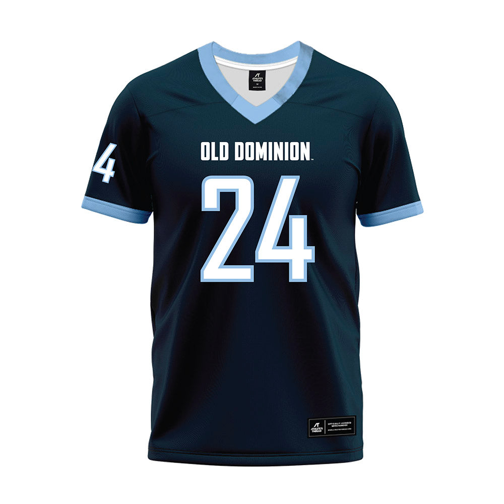 Old Dominion - NCAA Football : Dirrick Goodman - Navy Premium Football Jersey-0