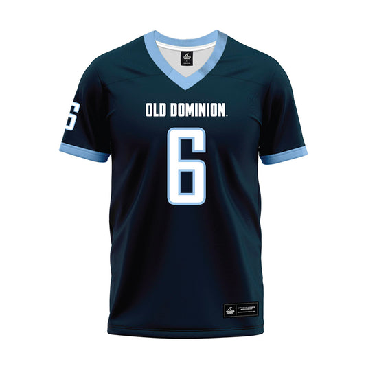 Old Dominion - NCAA Football : Montrell Chapman - Navy Premium Football Jersey-0