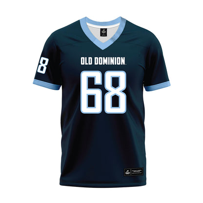 Old Dominion - NCAA Football : Martez Curry - Navy Premium Football Jersey-0