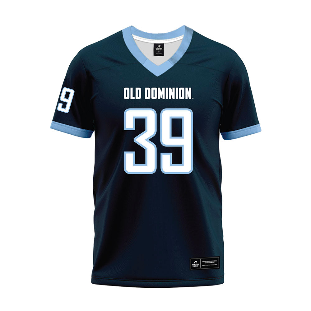Old Dominion - NCAA Football : Martrez Chavious-Fenner - Navy Premium Football Jersey-0