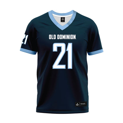 Old Dominion - NCAA Football : Steven Bengu - Navy Premium Football Jersey-0