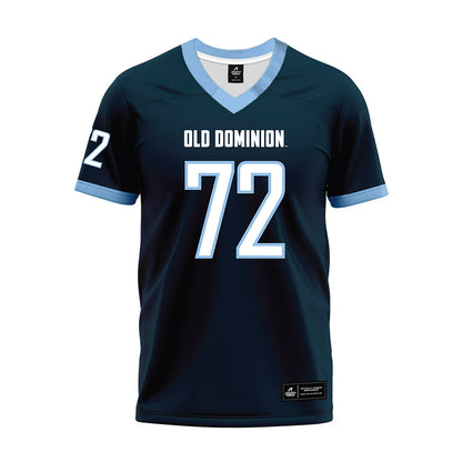 Old Dominion - NCAA Football : Kendrick Hall - Navy Premium Football Jersey-0