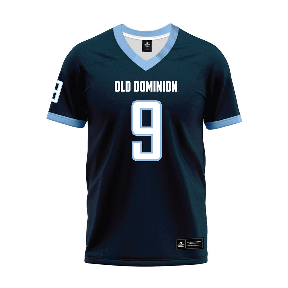 Old Dominion - NCAA Football : Dre Lynch - Navy Premium Football Jersey-0