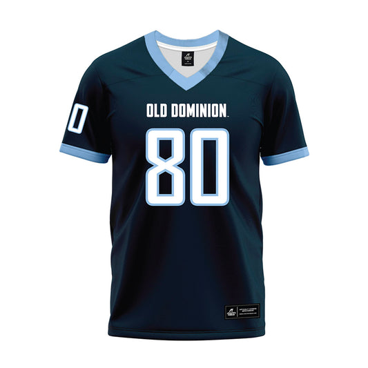 Old Dominion - NCAA Football : Christopher Warren - Navy Premium Football Jersey-0