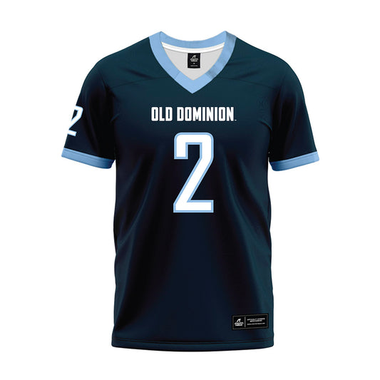 Old Dominion - NCAA Football : Daniel Pickens - Navy Premium Football Jersey-0