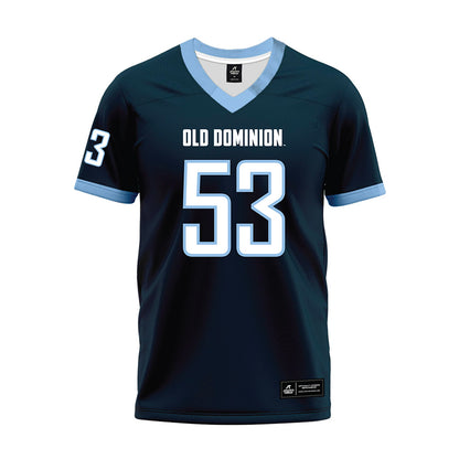 Old Dominion - NCAA Football : Idrissa Kamara - Navy Premium Football Jersey-0