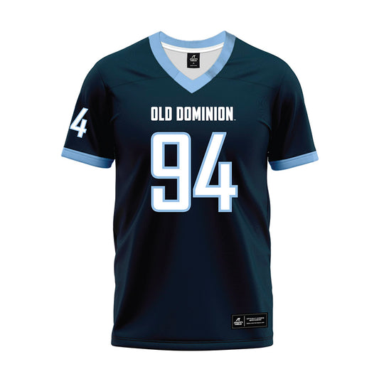 Old Dominion - NCAA Football : Lorenzo McFadden-Pressley - Navy Premium Football Jersey-0