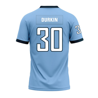 Old Dominion - NCAA Football : Brendan Durkin - Light Blue Premium Football Jersey-1
