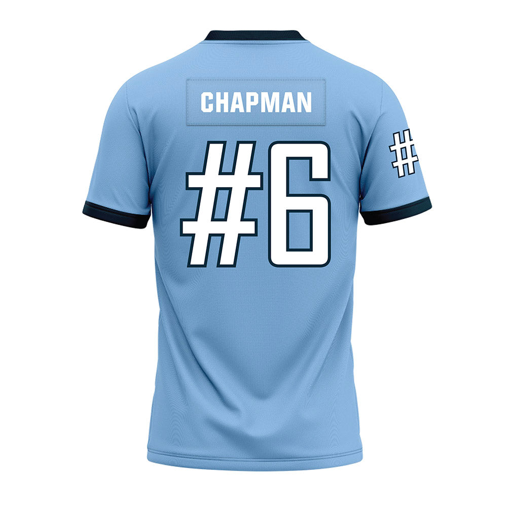 Old Dominion - NCAA Football : Montrell Chapman - Light Blue Premium Football Jersey-1