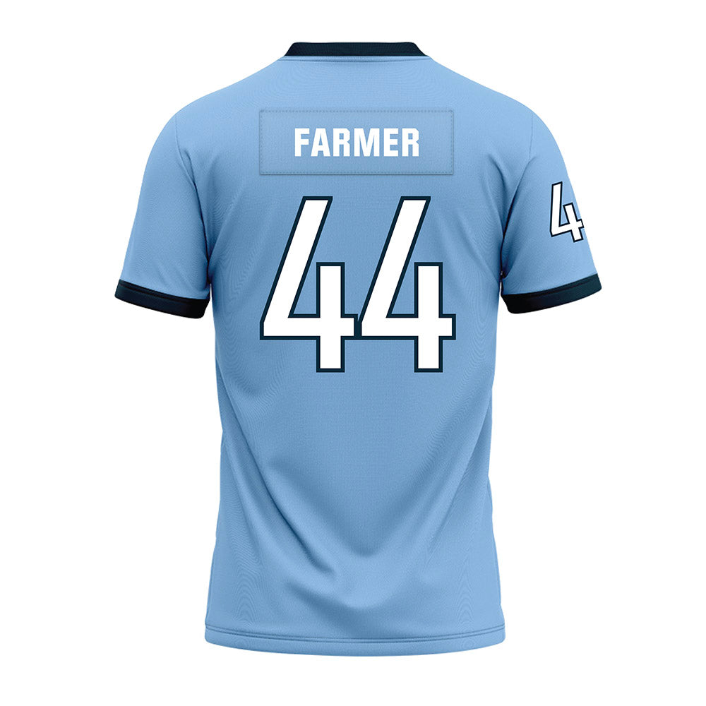 Old Dominion - NCAA Football : Kendall Farmer - Light Blue Premium Football Jersey-1