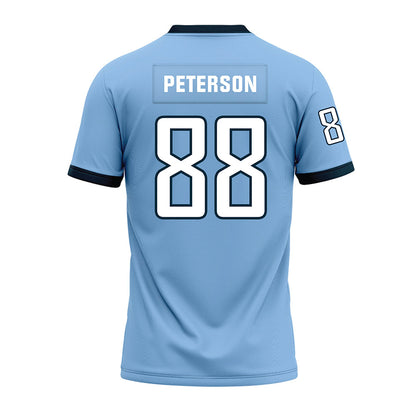 Old Dominion - NCAA Football : Karl Peterson - Light Blue Premium Football Jersey-1