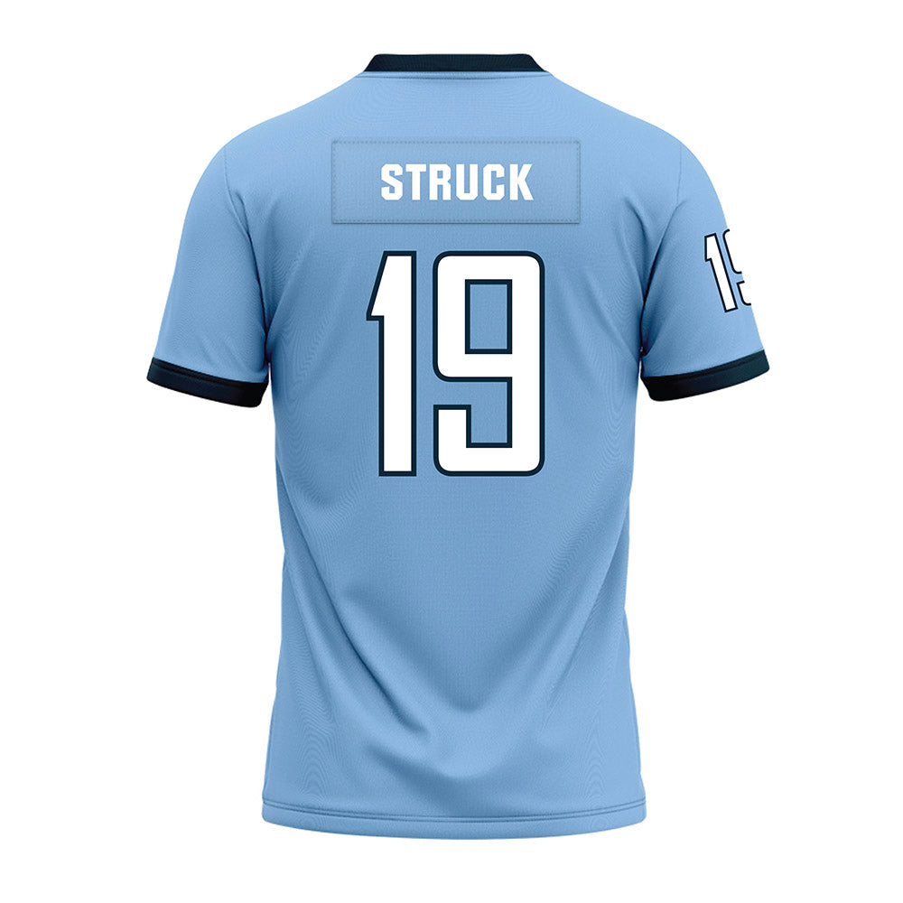 Old Dominion - NCAA Football : Lucas Struck - Light Blue Premium Football Jersey-1