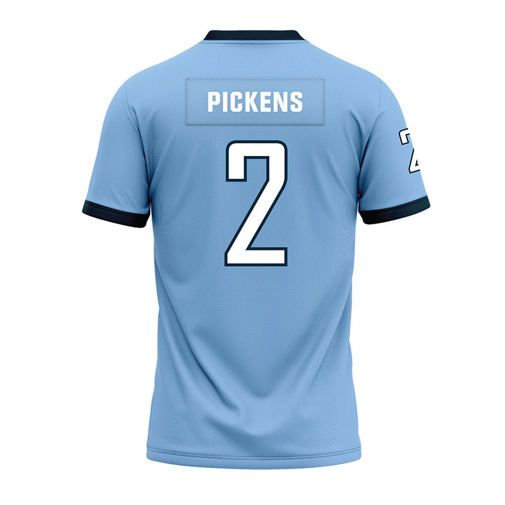 Old Dominion - NCAA Football : Daniel Pickens - Light Blue Premium Football Jersey-1