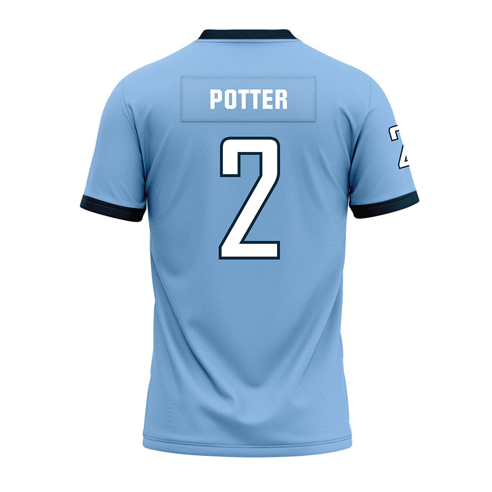 Old Dominion - NCAA Football : Jaxon Potter - Light Blue Premium Football Jersey-1