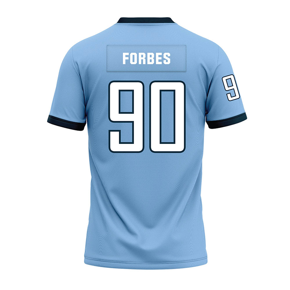 Old Dominion - NCAA Football : Chris Forbes - Light Blue Premium Football Jersey-1