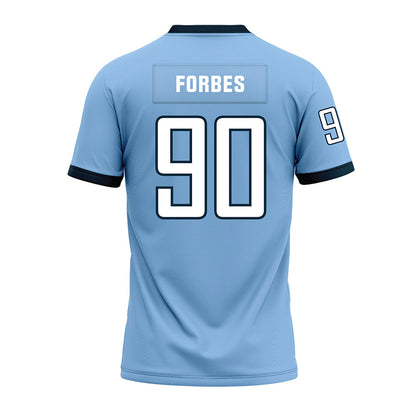 Old Dominion - NCAA Football : Chris Forbes - Light Blue Premium Football Jersey-1