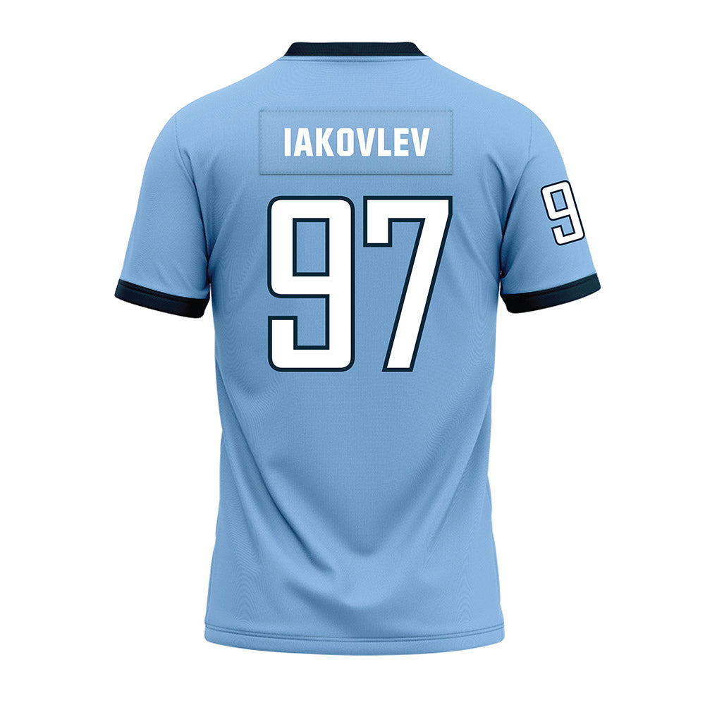 Old Dominion - NCAA Football : Mikhail Iakovlev - Light Blue Premium Football Jersey-1
