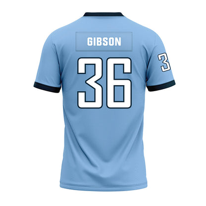 Old Dominion - NCAA Football : Javen Gibson - Light Blue Premium Football Jersey-1