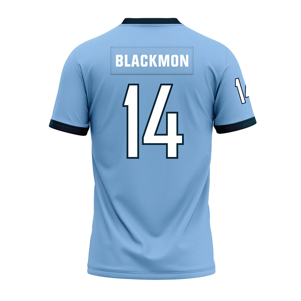 Old Dominion - NCAA Football : Zialis Blackmon - Light Blue Premium Football Jersey-1