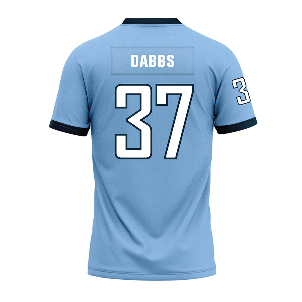 Old Dominion - NCAA Football : Jaden Dabbs - Light Blue Premium Football Jersey-1