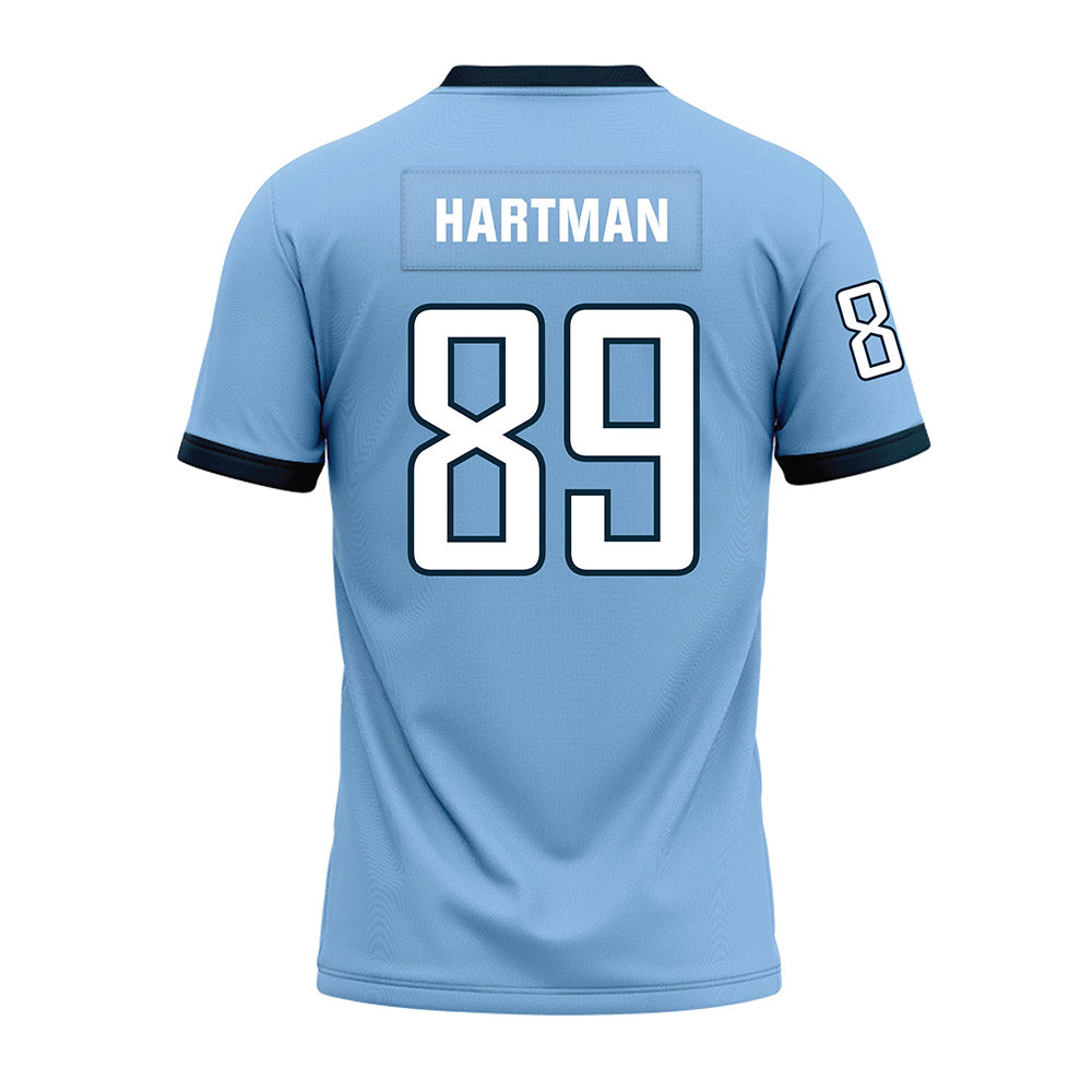 Old Dominion - NCAA Football : Nathan Hartman - Light Blue Premium Football Jersey-1