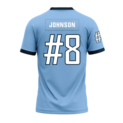 Old Dominion - NCAA Football : Gregory Johnson - Light Blue Premium Football Jersey-1