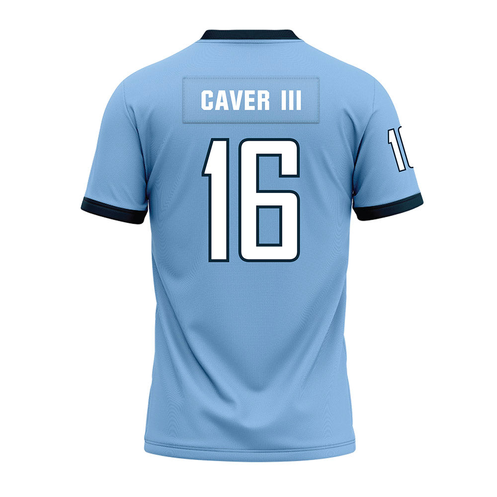 Old Dominion - NCAA Football : James Caver III - Light Blue Premium Football Jersey-1
