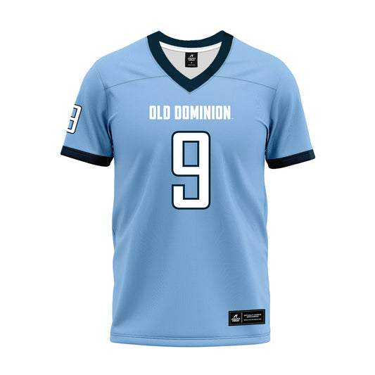 Old Dominion - NCAA Football : Dre Lynch - Light Blue Premium Football Jersey-0