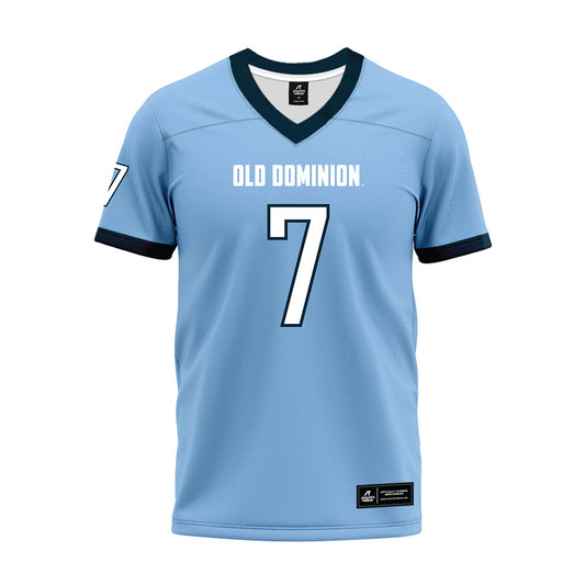 Old Dominion - NCAA Football : Kendall Harris - Light Blue Premium Football Jersey-0