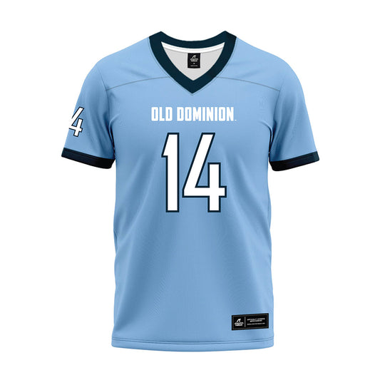 Old Dominion - NCAA Football : Zialis Blackmon - Light Blue Premium Football Jersey-0