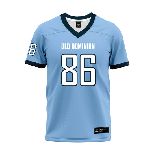 Old Dominion - NCAA Football : Leon Haughton Jr. - Light Blue Premium Football Jersey-0