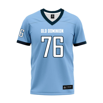 Old Dominion - NCAA Football : Carmarion Craig - Light Blue Premium Football Jersey-0