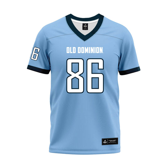 Old Dominion - NCAA Football : Leon Haughton J - Light Blue Premium Football Jersey-0