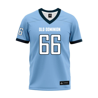 Old Dominion - NCAA Football : Mason Thrush - Light Blue Premium Football Jersey-0