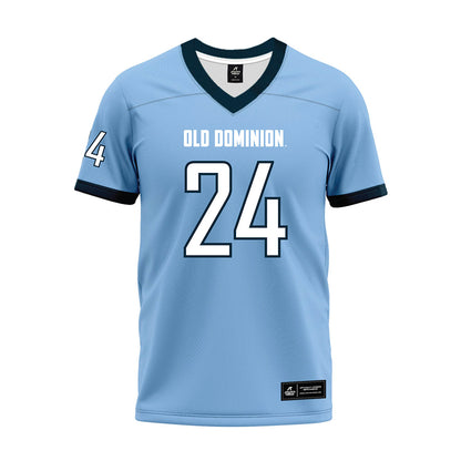 Old Dominion - NCAA Football : Dirrick Goodman - Light Blue Premium Football Jersey-0