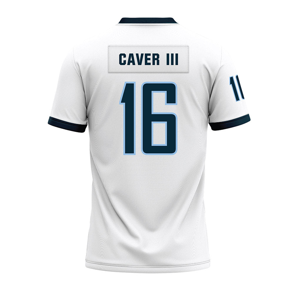 Old Dominion - NCAA Football : James Caver III - White Premium Football Jersey-1