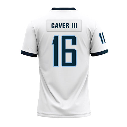 Old Dominion - NCAA Football : James Caver III - White Premium Football Jersey-1