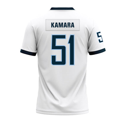Old Dominion - NCAA Football : Idrissa Kamara - White Premium Football Jersey-1