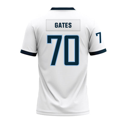 Old Dominion - NCAA Football : Khi']Len Gates - White Premium Football Jersey-1