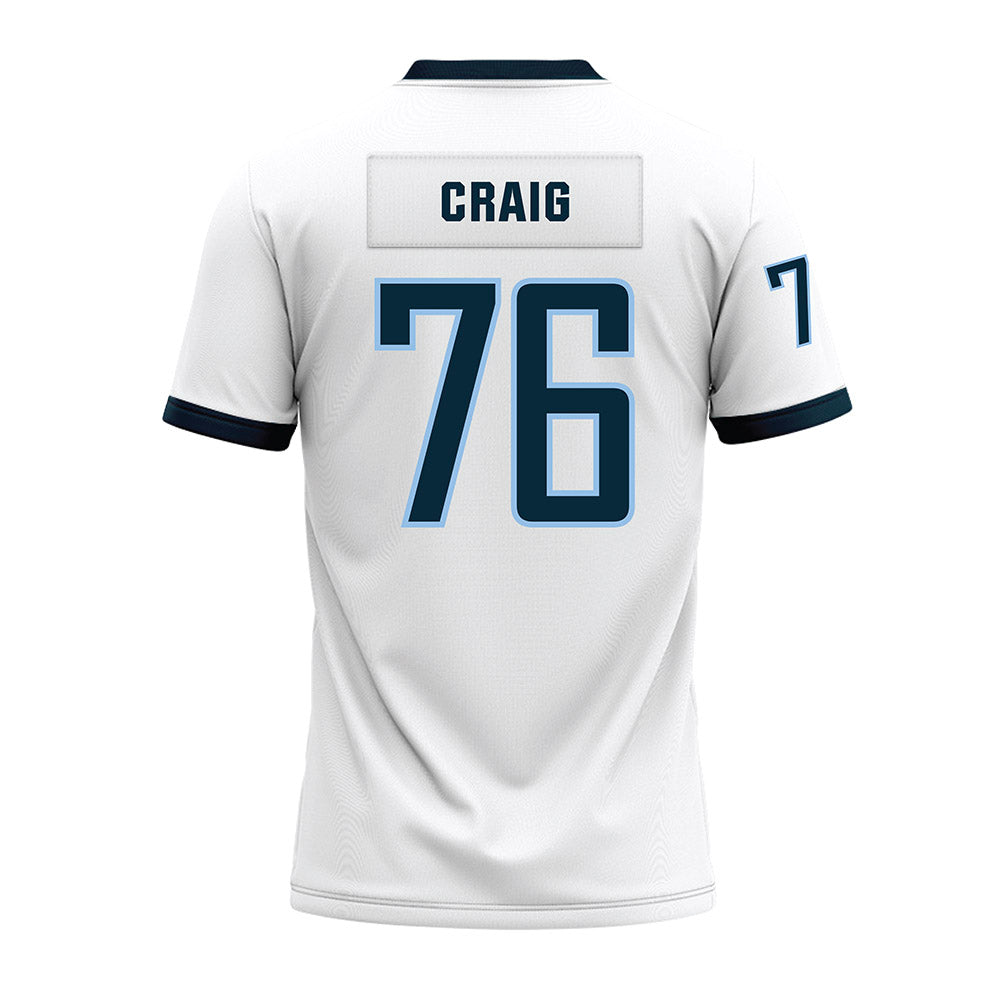 Old Dominion - NCAA Football : Carmarion Craig - White Premium Football Jersey-1
