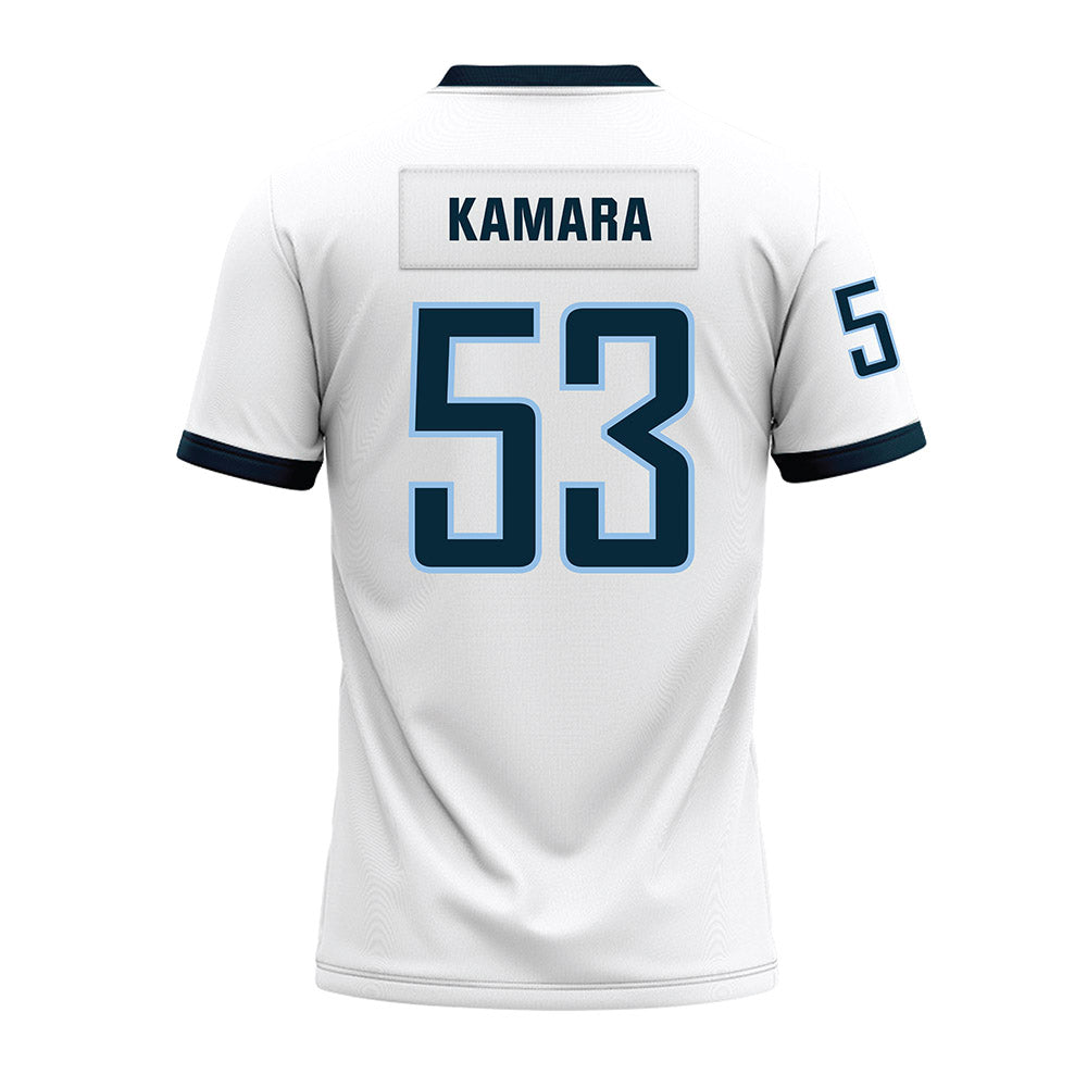 Old Dominion - NCAA Football : Idrissa Kamara - White Premium Football Jersey-1