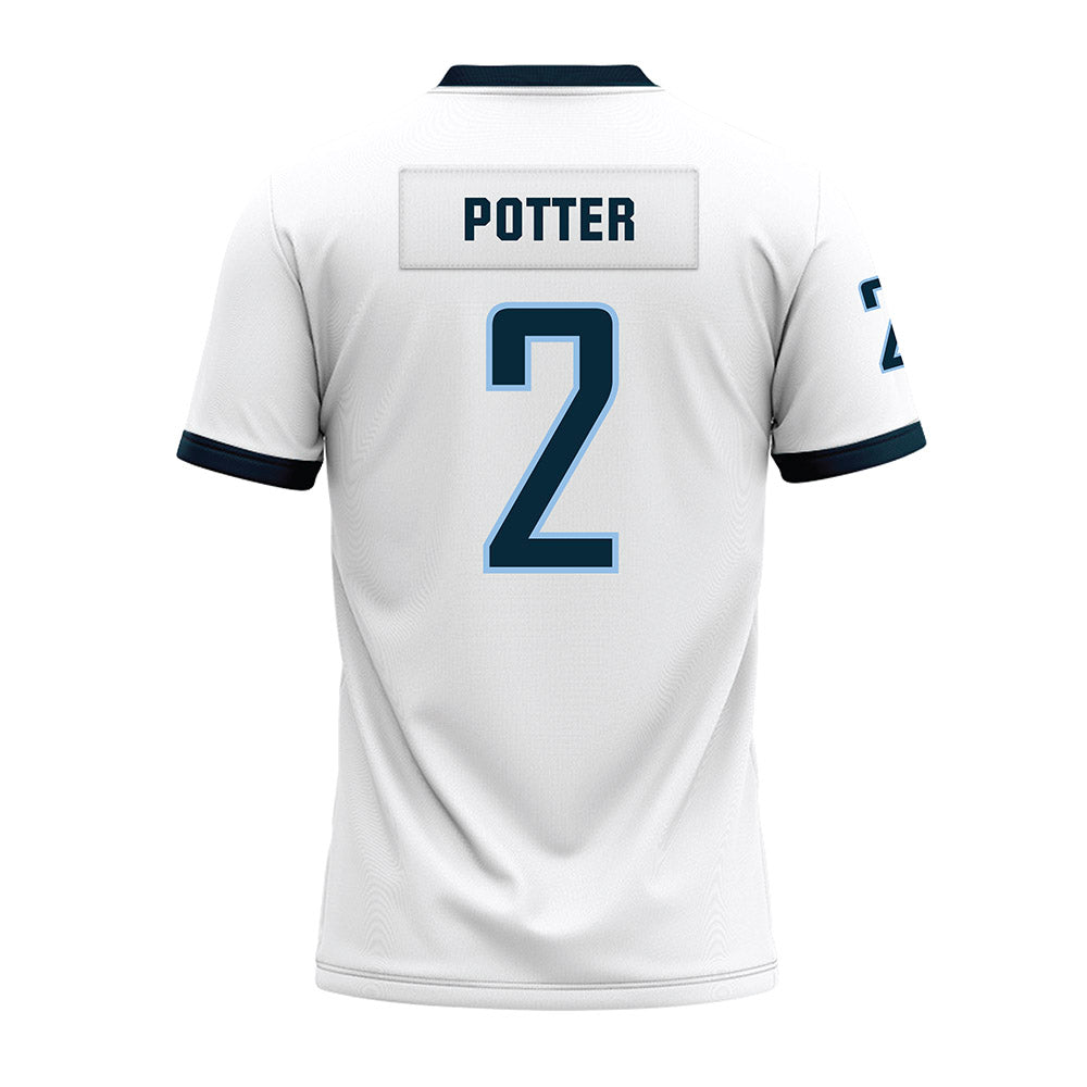 Old Dominion - NCAA Football : Jaxon Potter - White Premium Football Jersey-1