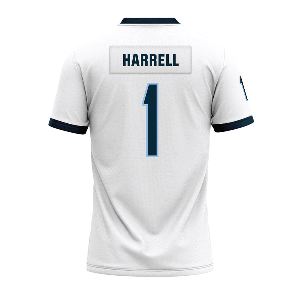 Old Dominion - NCAA Football : JJ Harrell - White Premium Football Jersey-1