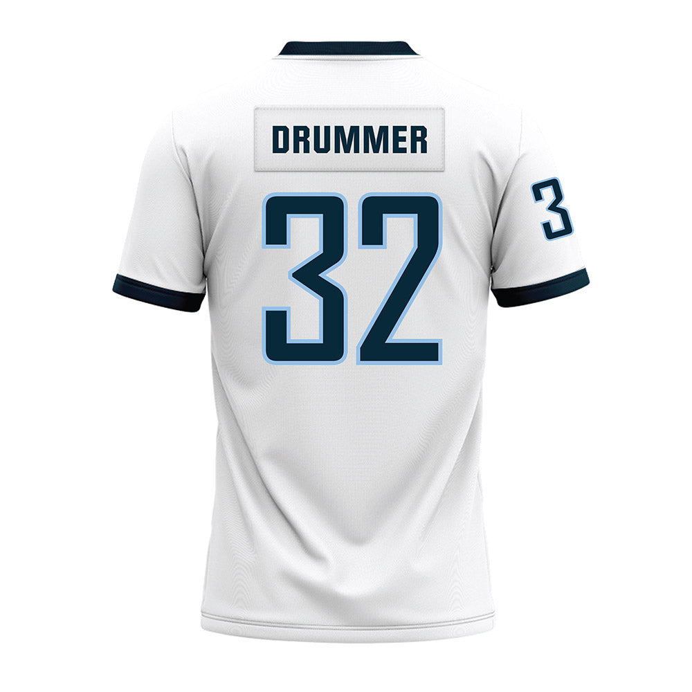 Old Dominion - NCAA Football : Jamez Drummer - White Premium Football Jersey-1