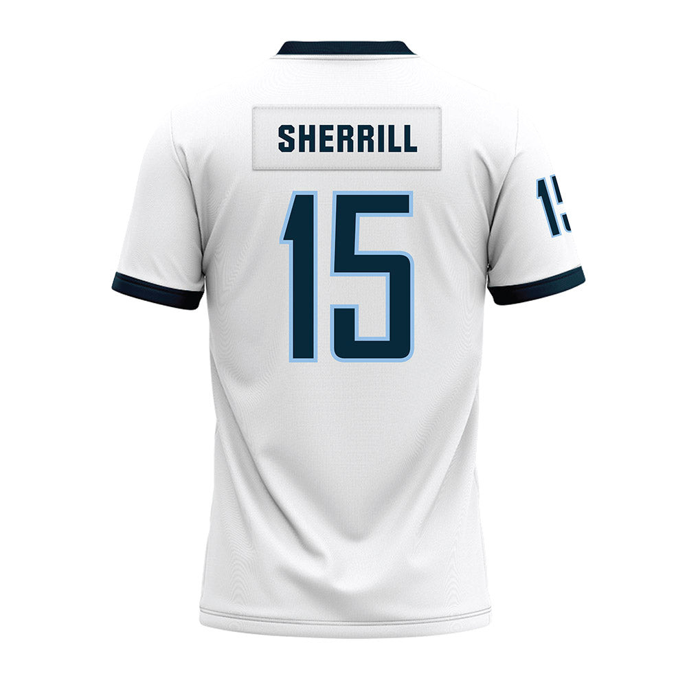 Old Dominion - NCAA Football : Jehahj Sherrill - White Premium Football Jersey-1