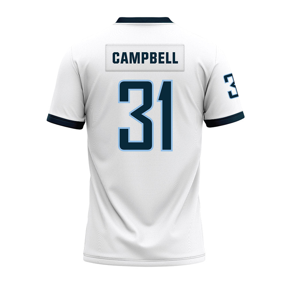 Old Dominion - NCAA Football : Bartholomew Campbell - White Premium Football Jersey-1