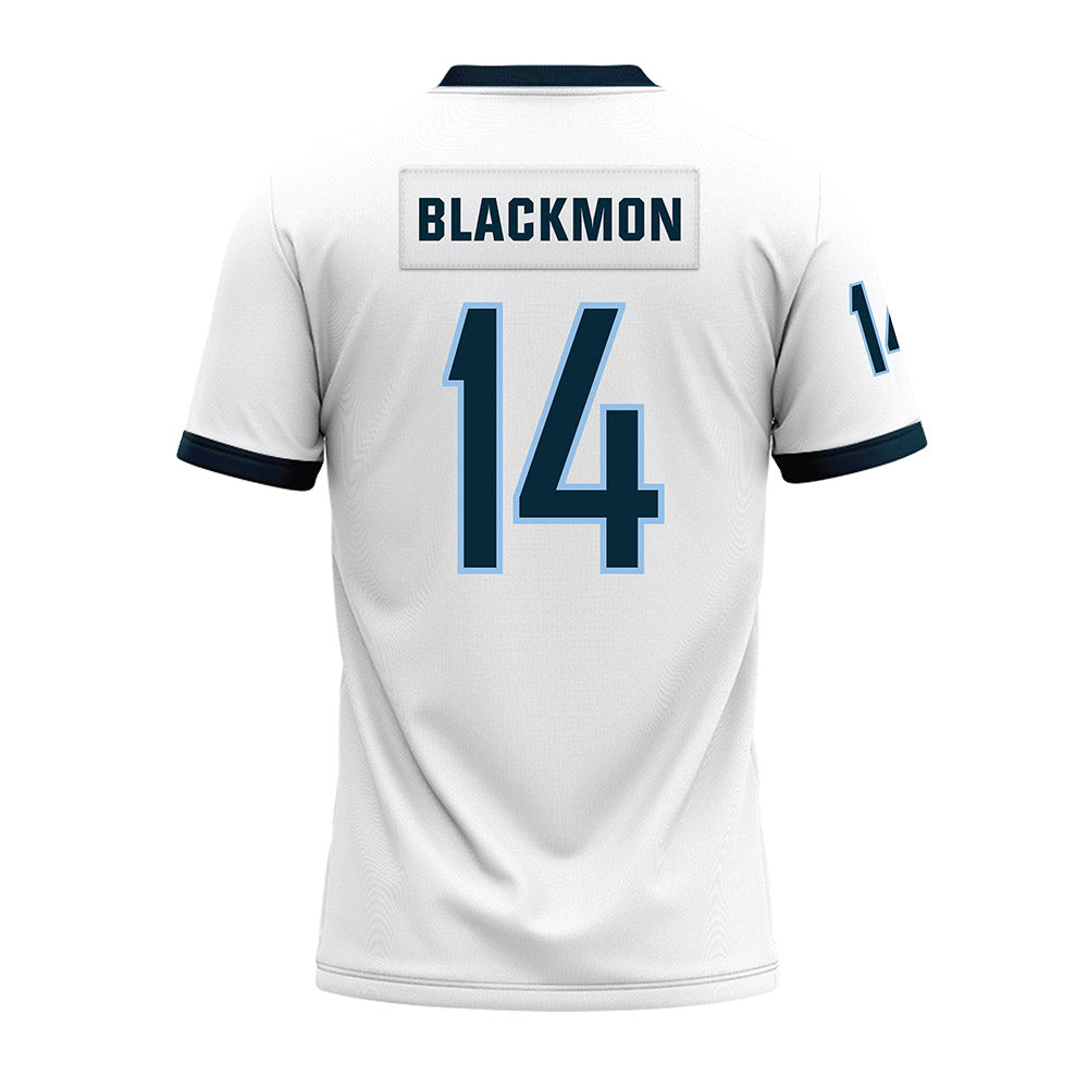 Old Dominion - NCAA Football : Zialis Blackmon - White Premium Football Jersey-1